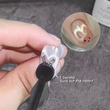 10ml Cat Magnetic Eye Gel Polish Glass Bead For Autumn Winter Crystal Semi Permanent Glitter Soak Off HEMA/TPO FREE