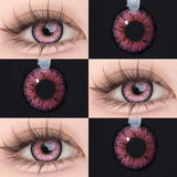14.5mm Cute Enlarging Colored Contact Lenses Soft Vibrant Fashion Cosplay Party Eye Lenses Vika Eye Lenses
