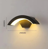 Tuya Dimmable Outdoor Wall Light,Smart RGBCW Porch Lights,IP65 Waterproof for Garden Decor, DIY Lighting,Work with Alexa, Google