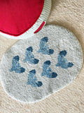 Quick Dry Non Slip Bathroom Mat Flocking Absorbent Floor Rug for Bathroom Entrance Korean Style Girls Room Decor Home Textile
