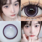 2pcs/Pair Contact Lenses Fast Shipping Big Black Lenses for Eyes Beauty Pupils Comestic Eye Color Lens 14.5mm/14.2mm