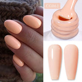 10ml Red Series Gel Nail Polish Winter Dark Red Glitter Nail Art Varnish Semi Permanent Soak Off UV LED Gel