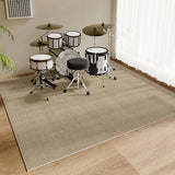 Musical Instrument Drum Set Carpet, Music Room Floor Mat, Soundproofing and Shock Absorption, Large Area Rug, Home Decoration, M