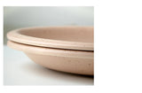 Sesame Dot Round Plate Nordic Style Ceramic Deep Dish High-end Household Serving Plates Fashion Versatile Beef Pasta Kitchenware
