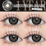1pair Myopia Lenses Colored Natural Contact Lenses with 0 to -6.00 Degree Eye Contacts Prescription Lens Fashion Lenses