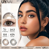 NEW Colored Contact Lenses  Natural Look Lens Women Beauty Color Pupils Green Contact Lens Blue Contact Lenses Brown Lens