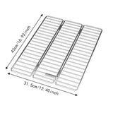 Stainless Steel Folding Dish Drying Rack Rust‑Resistant Heavy Duty Sink Dish Drying Rack Adjustable Space Saving Sink Drain Rack