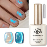 15ml Chamelon Gel Nail Polish Aurora Glitter Cat Magnetic Effect Varnish Soak Off UV Gel For Manicure DIY Salon