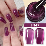 10ml Purple Red Series Gel Nail Polish Winter Dark Purple Nail Art Varnish Semi Permanent Soak Off UV LED Gel