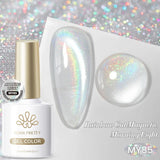 10ml Cat Magnetic Gel Sparkling Ultra Gold Glitter Soak Off UV LED Gel Nail Art Varnish Manicure Valentine's Day