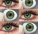 2Pcs Cosplay Contact Lenses Blue Anime Eye Lenses Halloween Red Makeup Beauty Pupils Purple Colored Eye Contacts Yearly