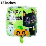 Halloween Decoration Balloon Pumpkin Ghost Spider Foil Balloons Toys Bat Globos Halloween Party Supplies