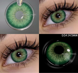 Black Colored Contact Lenses for Eyes 1 Pair Contact Lenses Natural Beauty Color Lens Eyes Yearly Use Fashion Lenses