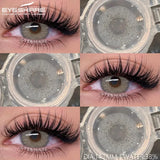 1 Pair Colored Contact Lenses for Eyes Natural Look Brown Eye Lenses Gray Pupils Lens Blue Lenses Green Eye Contacts