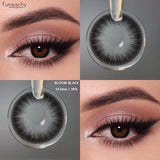 1Pair Color Contact Lenses For Eyes 14.5mm Natural Fashion  Blue Brown Lens Beauty Pupils Gray Lenses Contact Lenses