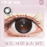 14.2mm Colored Contacts Half-Yearly 2pcs High Moisture Natural Big Eye Soft Lenses Fashion Cosplay
