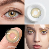 1 Pair SWAN Series Big Eyes of Natural Contact Color Contact Lenses for Colorful Eyes Beauty Contact Lenses for Eyes