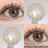 NEW 1Pair Natural Colored Contact Lenses For Eyes Beauty pupillents Grey Pupils Brown Contacts New Cosmetic Eyes Makeup