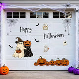 Halloween Garage Door Stickers Car Decals for Family Party Decor Garage Door Vehicle Wall Decorations Easy Application