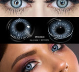 Colored Lenses Eyes 1Pair Yearly Colored Contact Lens For Eyes Beauty Contact Lenses Eye Cosmetic Color Lens Eye Makeup