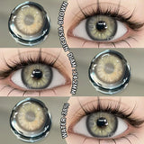 1 Pair Color Contact Lenses for Eyes Cosmetics Blue Contact Lenses Brown High Quality Natural Contact Lenses Gray Lenses