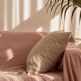 White Ruffle Cotton Sofa Cover Blanket Sofa for Towel Living Room Decor Furniture Tapestry Couch Cover in Spring