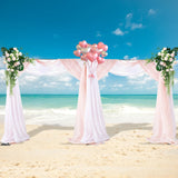 10ft x 20ft Telescopic Backdrop Stand, Heavy-Duty Photo Background Support System, Wedding Arch Frame for Photo Studio, Events