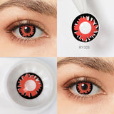 Contact Lenses For Cosplay Contacts Lens Eye Ywllow And Green Contact Lenses Yearly 14.0/14.2mm