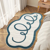 Shaped Bedroom Carpet Comfortable Soft Modern Home Decoration Aesthetics Cloud Balcony Rug Corridor Rugs tapete