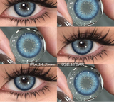 2pcs Natural Color Contact Lenses For Eyes Pattaya Green Lenses Blue Eye Contacts Lens Gray Beauty Pupils Yearly Use