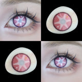 1pair Anime Mavuika Cosplay Color Contact Lenses Halloween Contacts