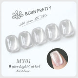 Brown Gold Cat Magnetic Eye Gel Polish 10ml  Autumn Water Light Magnet Crystal Soak Off Nail Art Varnish Manicure