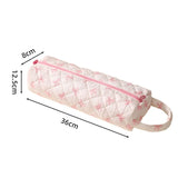 Storage Bag Large Capacity Polyester Material Portable Wear-resistant Portable Drum Hair Dryer Bag Floral Storage Bag