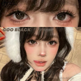 Grey Color Contact Lenses Big Black Eyes Lenses Natural Brown Lens Beauty Pupils Comestic Blue Lens 14.5/14.2mm
