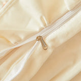 Luxury Winter Thickened Velvet Rose Flowers Embroidery Bedding Set Ruffles Duvet Cover, Quilted Bedspread, Bed Skirt, Pillowcase