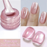 10ml Winter Water Light Cat Magnetic Gel Nail Polish Nail Supplies Vernis Semi Permanent Gel Christmas Xmas Gel
