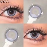 Color Contact Lenses Black Lens For Eye Cosmetic Woman accesories Blue Eyes Contact Makeup Beauty Colorcon Water Light