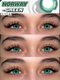Big Diameter Black Lenses 14.5mm Lenses Colored Contact Lenses for Eyes Big Eye Lenses Natural Look Brown Lenses