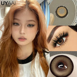 NEW Cosplay Colored Contact Lenses for Eyes Anime Purple Lenses Cosmetic Blue Eye Contacts Brown Natural Fashion Lenses