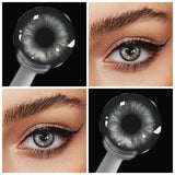 Colored Contact Lenses 2Pcs Natural Blue Half Yearly Cosmetic Small Pupil Color Contacts Beauty Eyes Lenses Wholesale