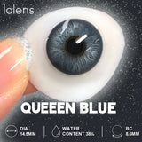 Colored Contact Lenses Lalens Glacier Brown Blue Color Contacts Eye Lens Eyes Half Year 2Pcs