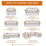 High Elastic Texture All-Inclusive Sofa Cover Summer Comfort Corner Couch Covers for Office Stretch Dustproof Armchair Protector