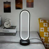 1pc USB-Powered LED Night Light-10 levels Adjustable Brightness,3 type Lighting Circular Desk Lamp For Bedroom,Living Room,Study