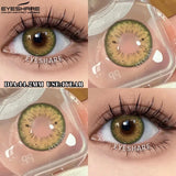 1 Pair New Korean Lenses Colored Contact Lenses Soft Beautiful Pupil Brown Contact Make Up