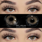 Colored Contact Lenses High Quality Brown Lenses Natural Iris Lenses Hazel Contacts Colored Pupils Cosmetic Beauty