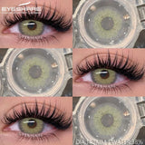 1 Pair Colored Contact Lenses for Eyes Natural Look Brown Eye Lenses Gray Pupils Lens Blue Lenses Green Eye Contacts