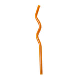 Wavy Colorful Clear Drinking Straw High Borosilicate Glass Straw Glass Tube Party Bar Drinkware Reusable Glass Straws