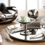 Creativity 304 Stainless Steel Ice Cream Cup Stainless Steel Dessert Bowl  Vintage Pudding Ice Cake Cups Home Decoration