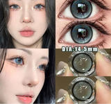 1 Pair Nature Color Eyes Contacts Lenses Myopic Prescription -0.00 to -8.00 Pupils Brown High Quality  Lens