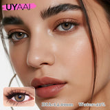 Atmosphere Essential Natural Color Contact Lenses - Bionic Pupil Design, Premium Texture, Versatile Brown/Blue/Gray